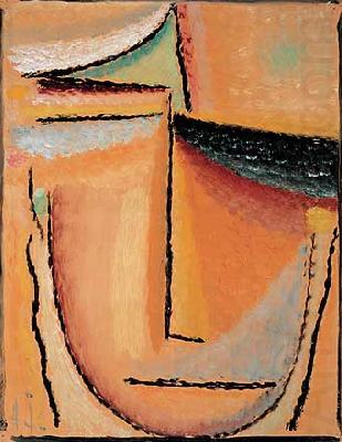 Abstract Head, Alexej von Jawlensky